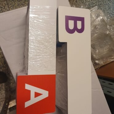 Type A lentynų žymeklis