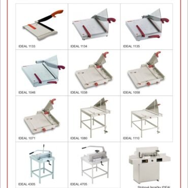 Ideal svirtinės pjaustyklės popieriui