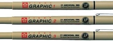 Archyvinės kokybės rašikliai