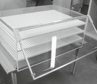 CeibaWet – drėkiklis ir dezinfekavimo kamera