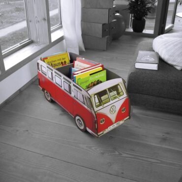 Vaikų autobusiukas knygoms susidėti