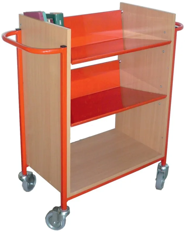 Vežimėlis bibliotekoms David